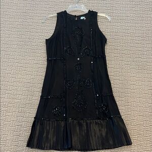 Guess by Marciano Black Embellished formal Mini Dress